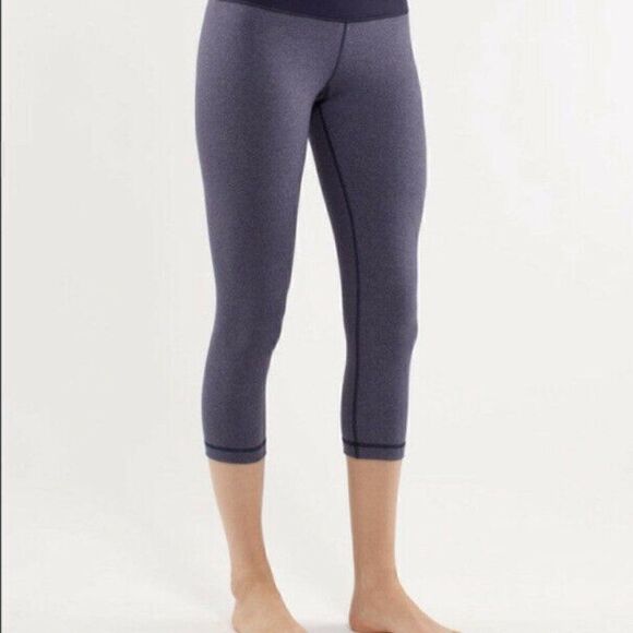 Lululemon Astro Wunder Under Crop FLAWS - Picture 3 of 10